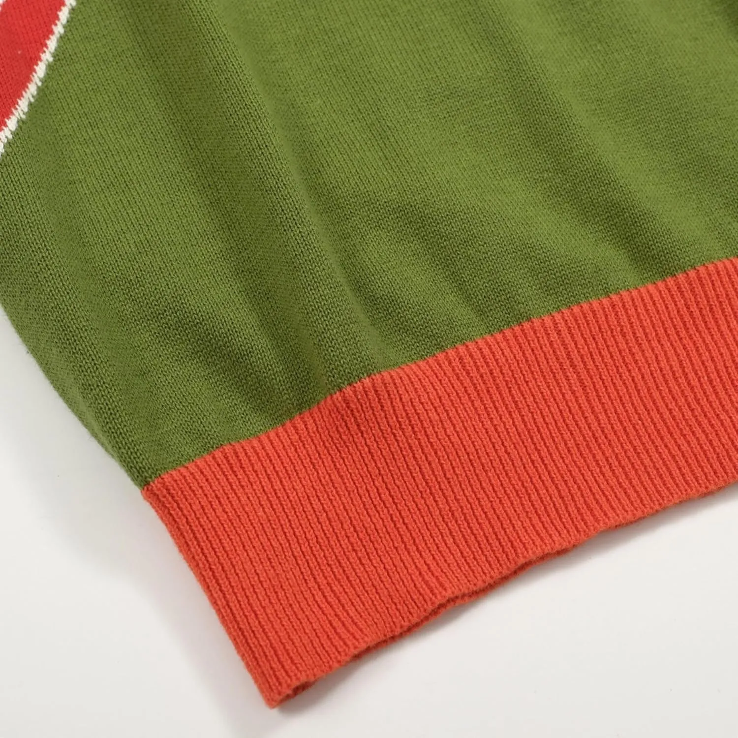 OXKNIT Men's Knit Polo Shirt Casual Knitted Shirt Short Sleeve 1972 Pattern Summer Shirt