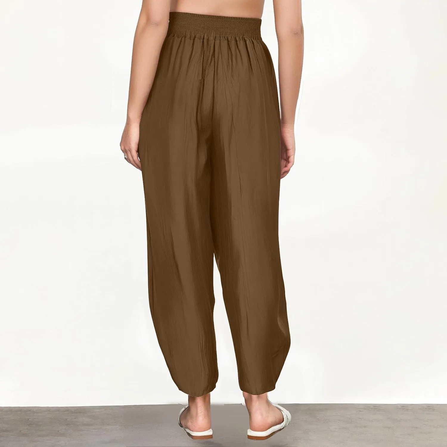 Pants for Women High Waist Casual Baggy Solid Color Sweatpants 2025 Summer Trousers Comfy Louge Pant with Pockets