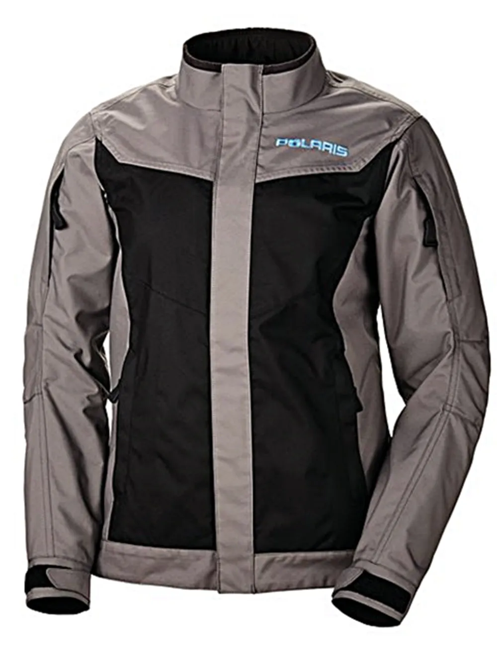 Polaris  Womens Water Resistant Vented Riding Snowmobile Jacket Black Grey