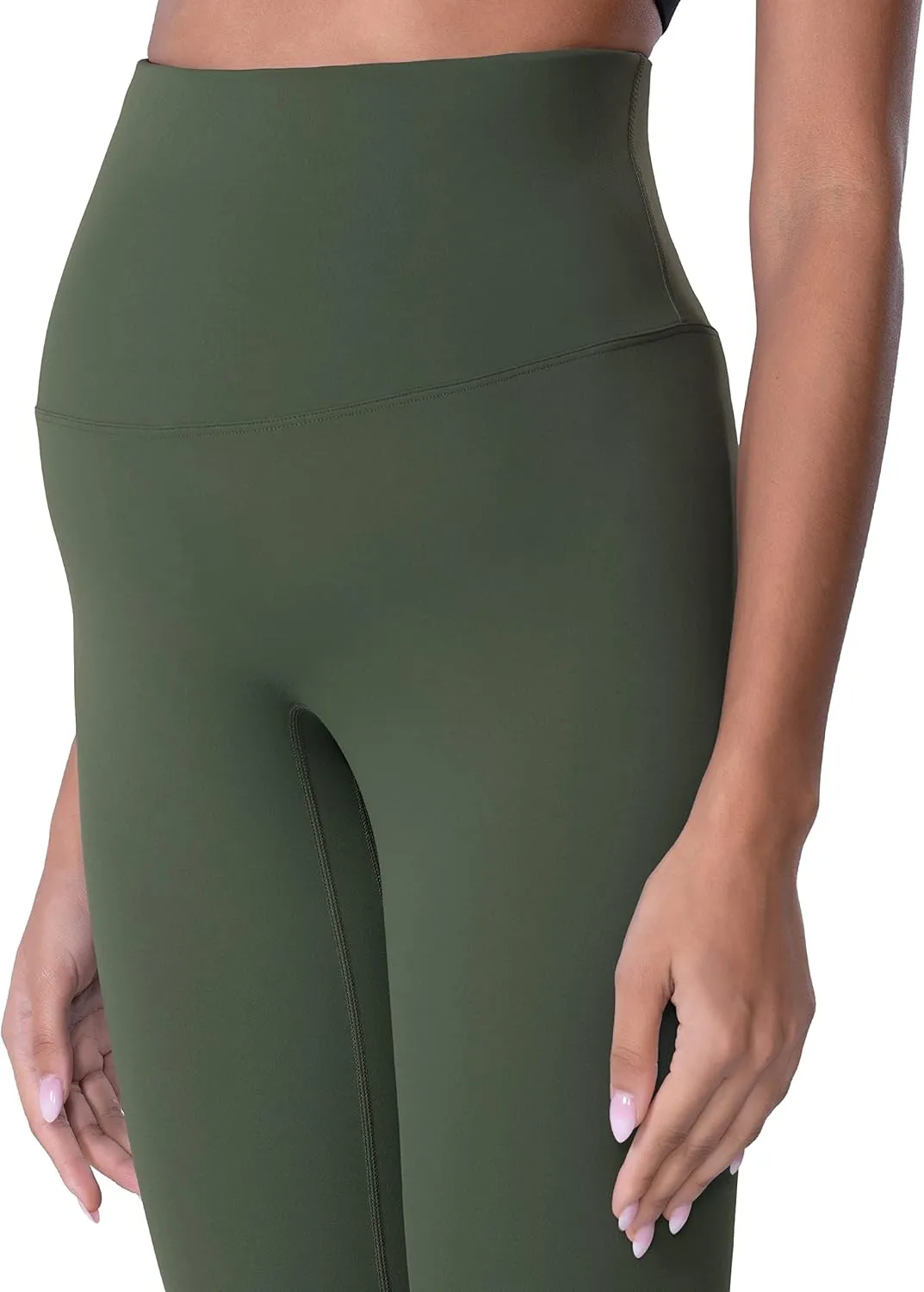 POSHDIVAH Women's Maternity Leggings Over The Belly Pregnancy Yoga Pants Active Wear Workout Leggings