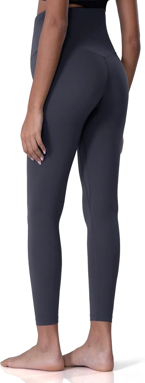 POSHDIVAH Women's Maternity Leggings Over The Belly Pregnancy Yoga Pants Active Wear Workout Leggings