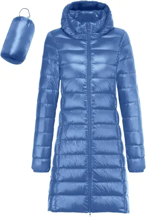 Puffer Jacket Womens Waterproof Women's Down Jackets & Parkas White Packable Down Puffer Jacket Women 2x Womens Puffer Jacket Long Parkas for Women with Fur Hood and String In Back. Plus Size