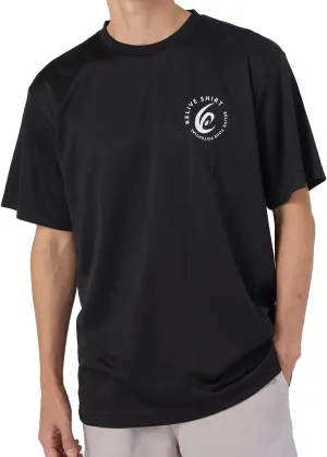 Quick Dry RELIVE Sports Shirt with UV Protection, Japanese Shirt Black