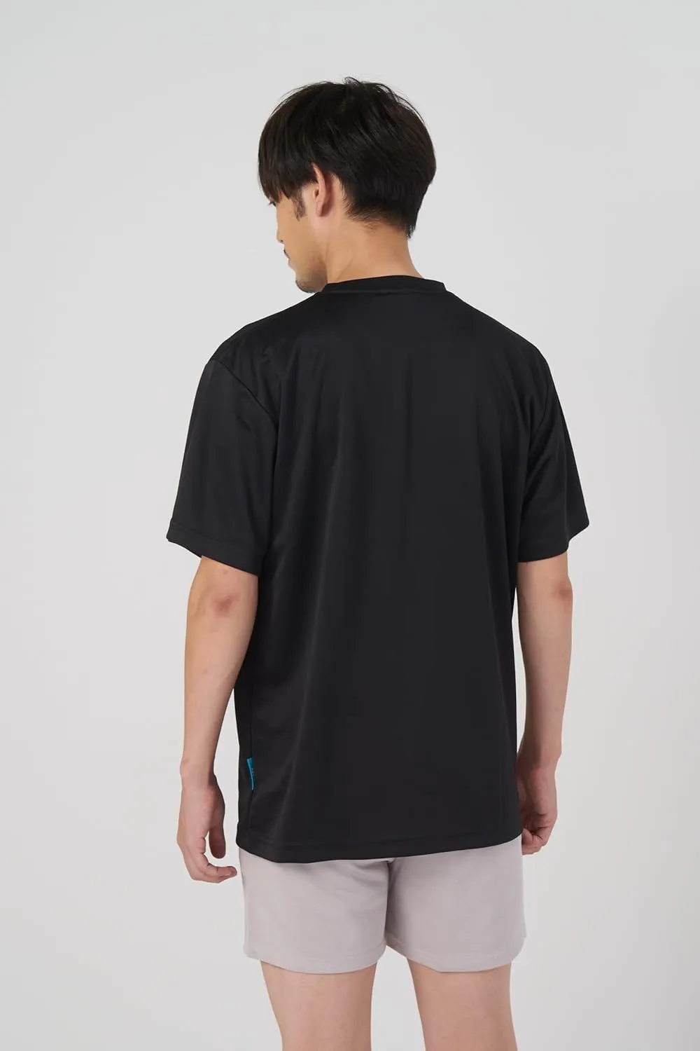 Quick Dry RELIVE Sports Shirt with UV Protection, Japanese Shirt Black