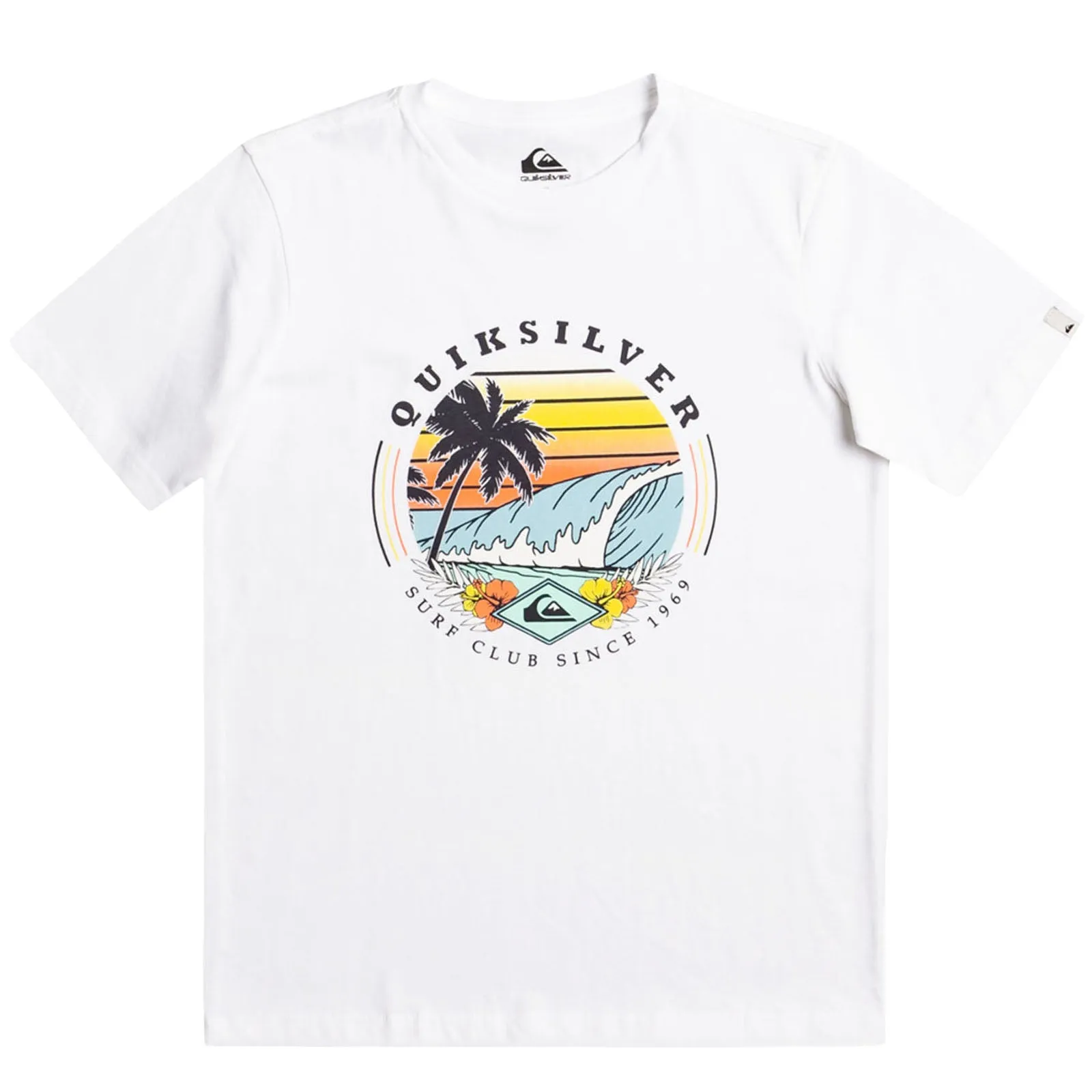 Quiksilver Kids Surf Club Crew Neck T-Shirt