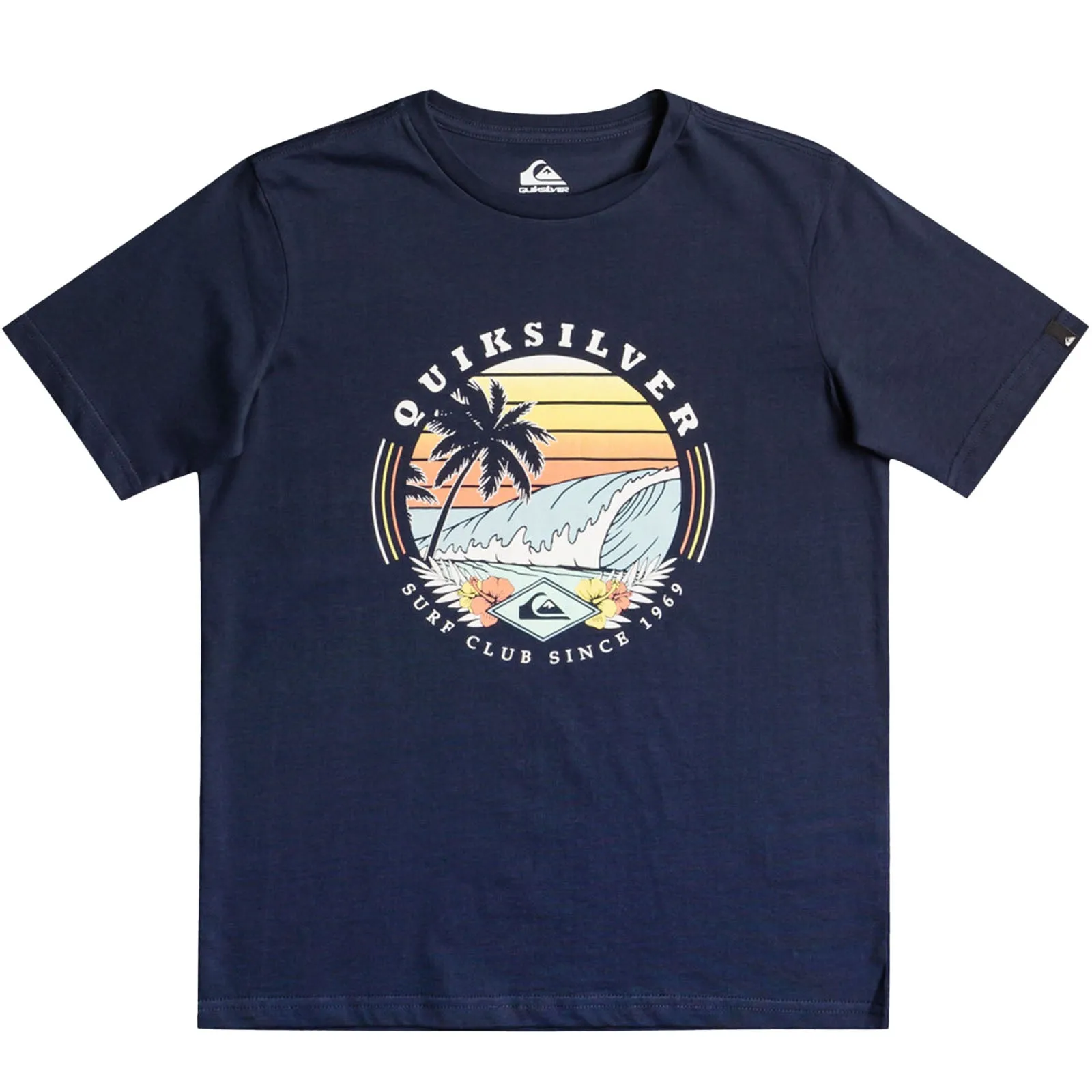 Quiksilver Kids Surf Club Crew Neck T-Shirt