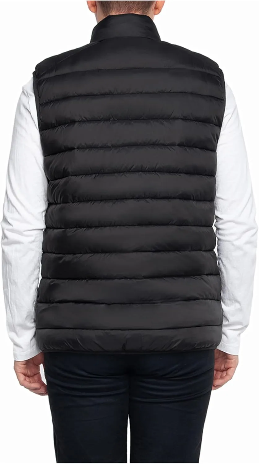 Rokka&Rolla Men's Lightweight Puffer Vest Sleeveless Winter Jacket
