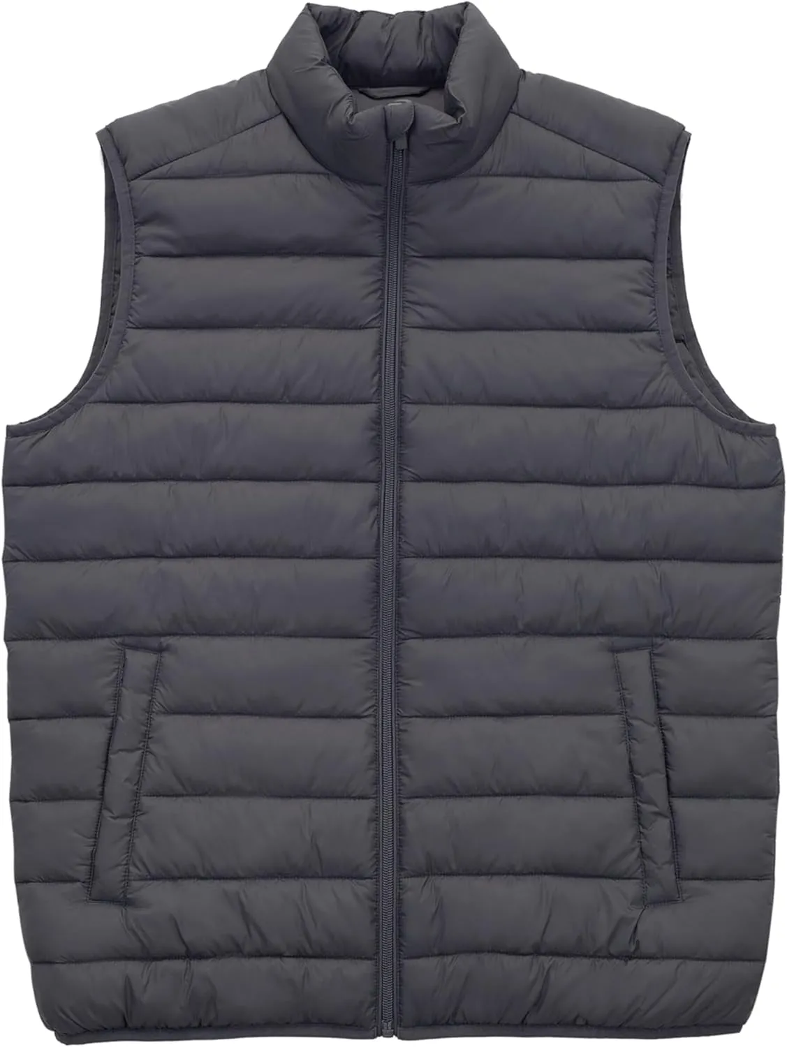 Rokka&Rolla Men's Lightweight Puffer Vest Sleeveless Winter Jacket
