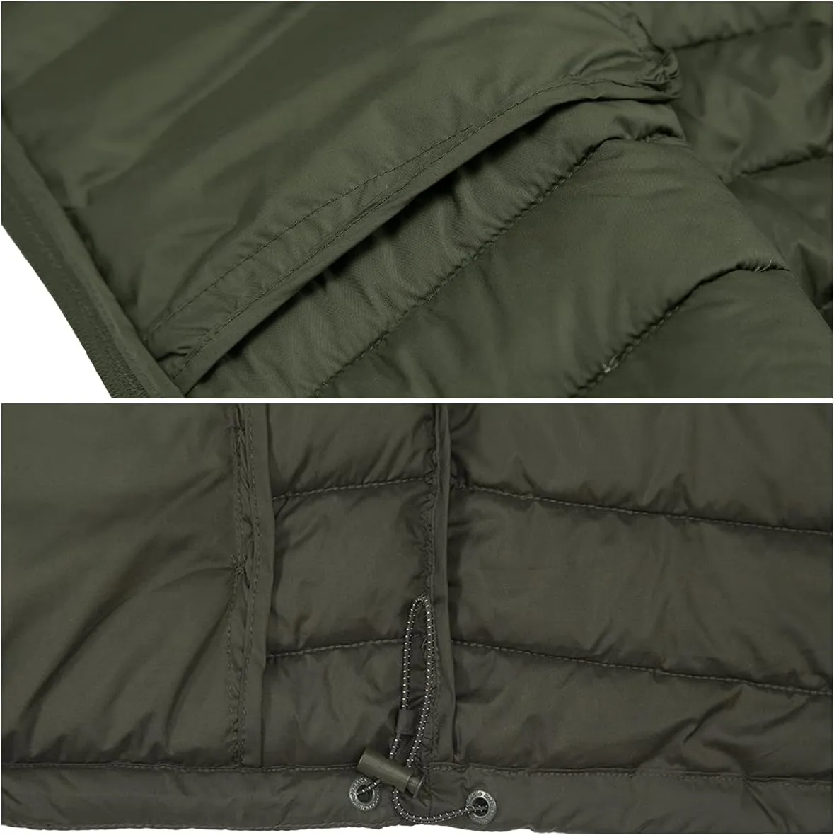 Rokka&Rolla Men's Lightweight Puffer Vest Sleeveless Winter Jacket