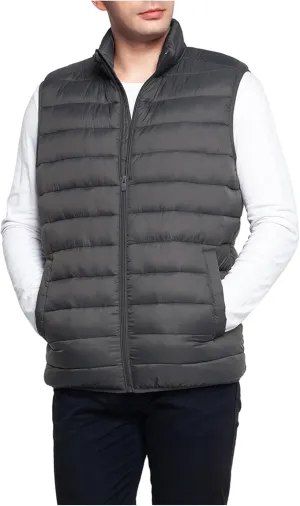 Rokka&Rolla Men's Lightweight Puffer Vest Sleeveless Winter Jacket