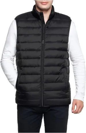 Rokka&Rolla Men's Lightweight Puffer Vest Sleeveless Winter Jacket