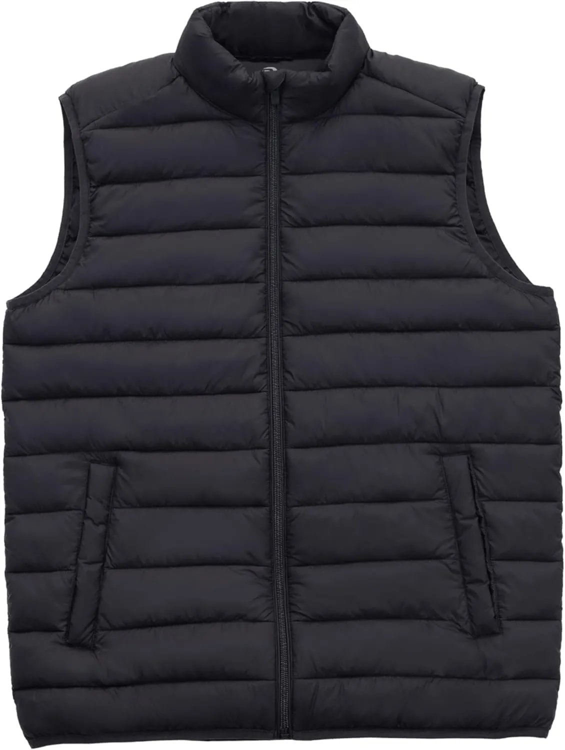 Rokka&Rolla Men's Lightweight Puffer Vest Sleeveless Winter Jacket