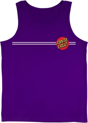 SANTA CRUZ Men's Tank Top Classic Dot Skate Tank Top
