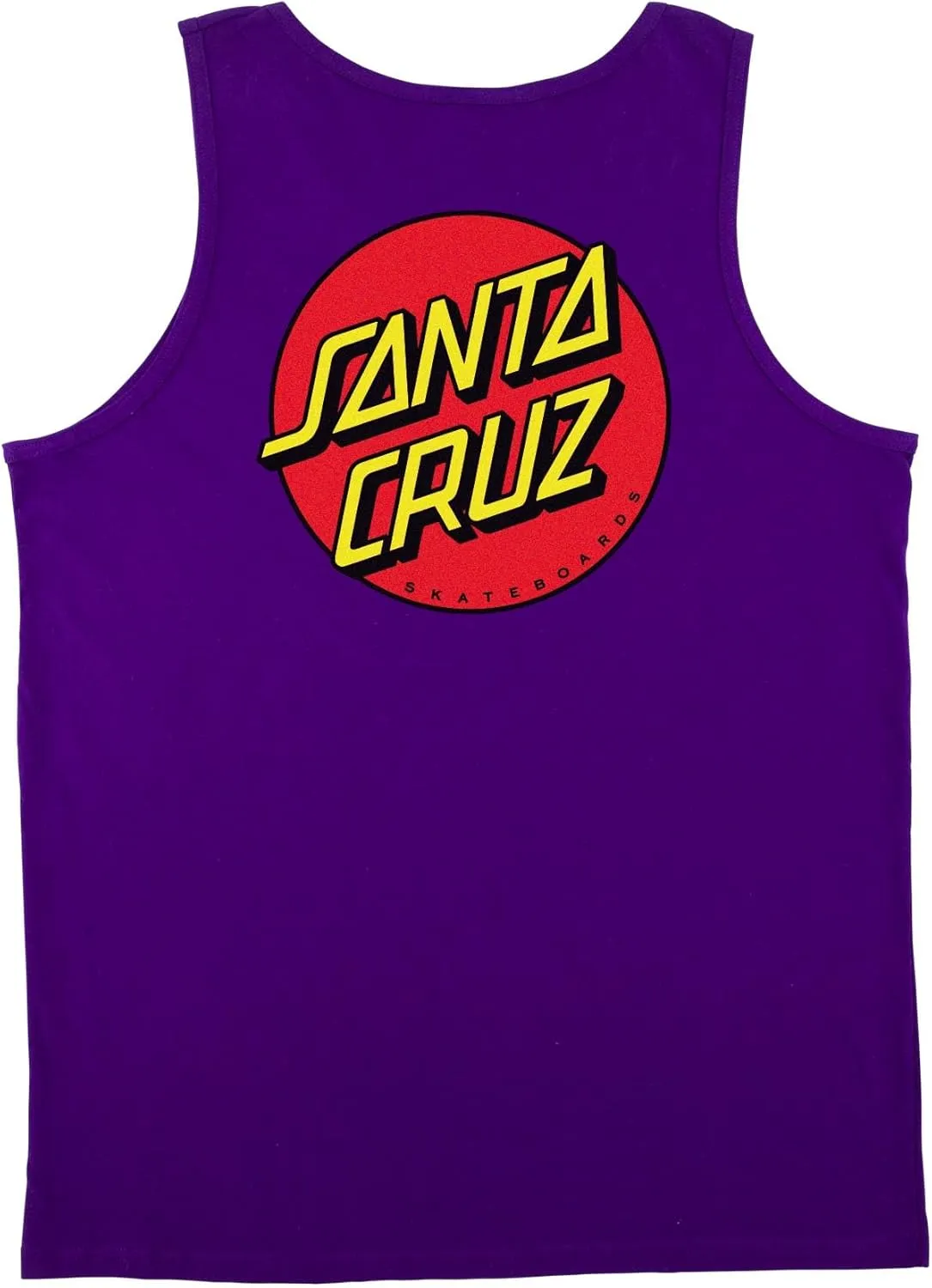 SANTA CRUZ Men's Tank Top Classic Dot Skate Tank Top