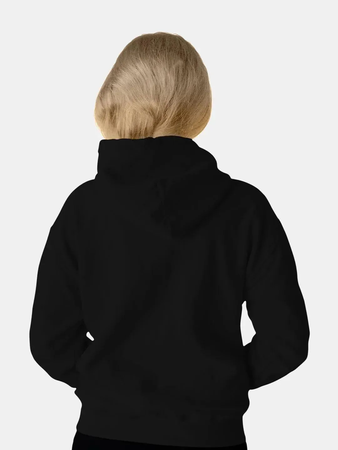 Silver Dragon Crest - Women Hoodie Black Colour (No Cod Allowed On This Product)- Prepaid Orders Only