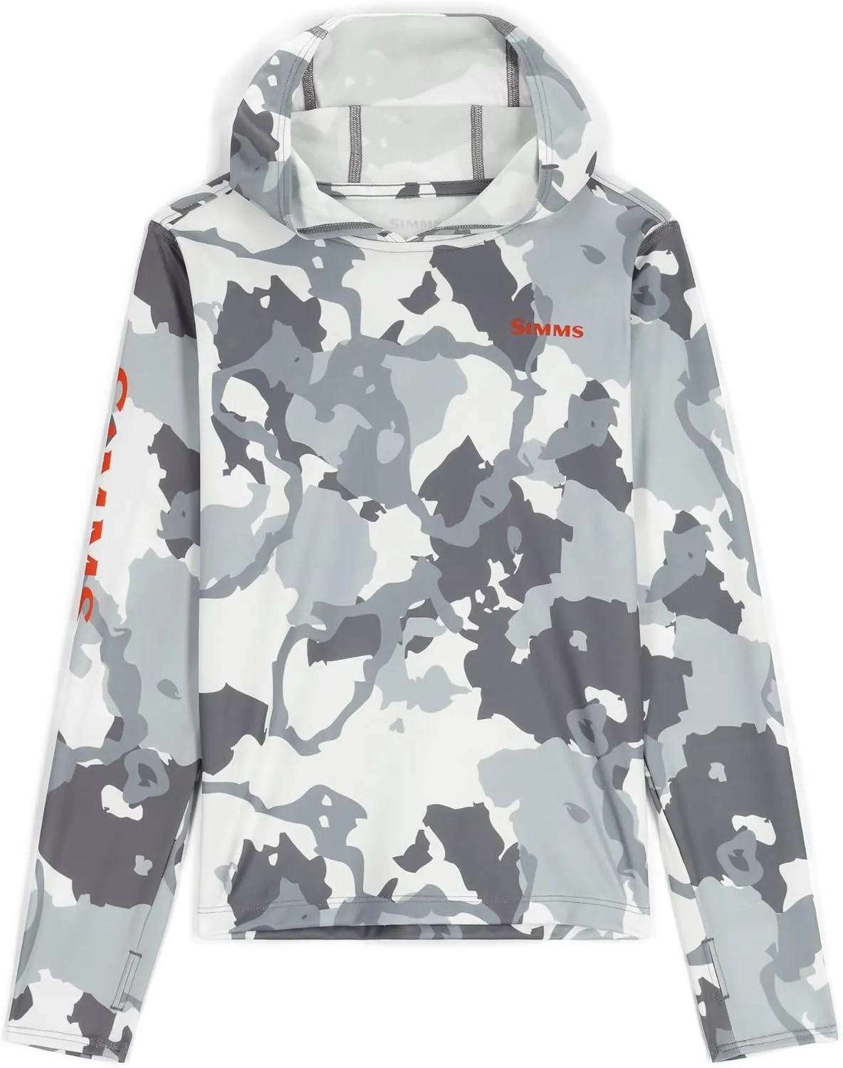 Simms Youth Solar Tech UPF 50 Fishing Shirt, SPF Hoody Shirt