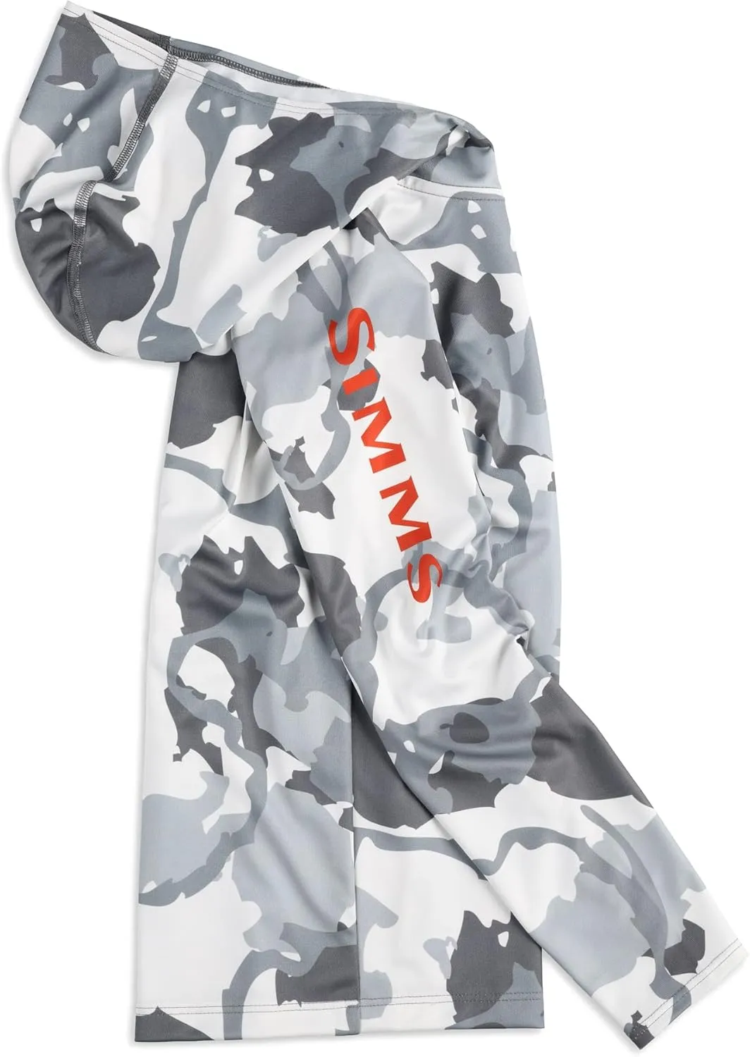 Simms Youth Solar Tech UPF 50 Fishing Shirt, SPF Hoody Shirt