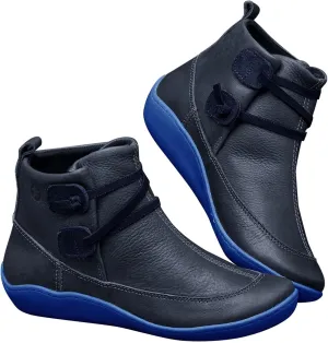 Snow Boots for Women Ankle Women Ankle Booties Boots for Women Brown Wedge Bootie for Women Comfortable Indoor and Outdoor Soft Sole Fashion Slip on Pointed Toe Chunky Stacked Heel