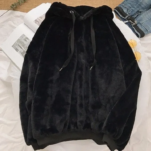Sweet Hooded Harajuku Loose Casual Warm Hoodies