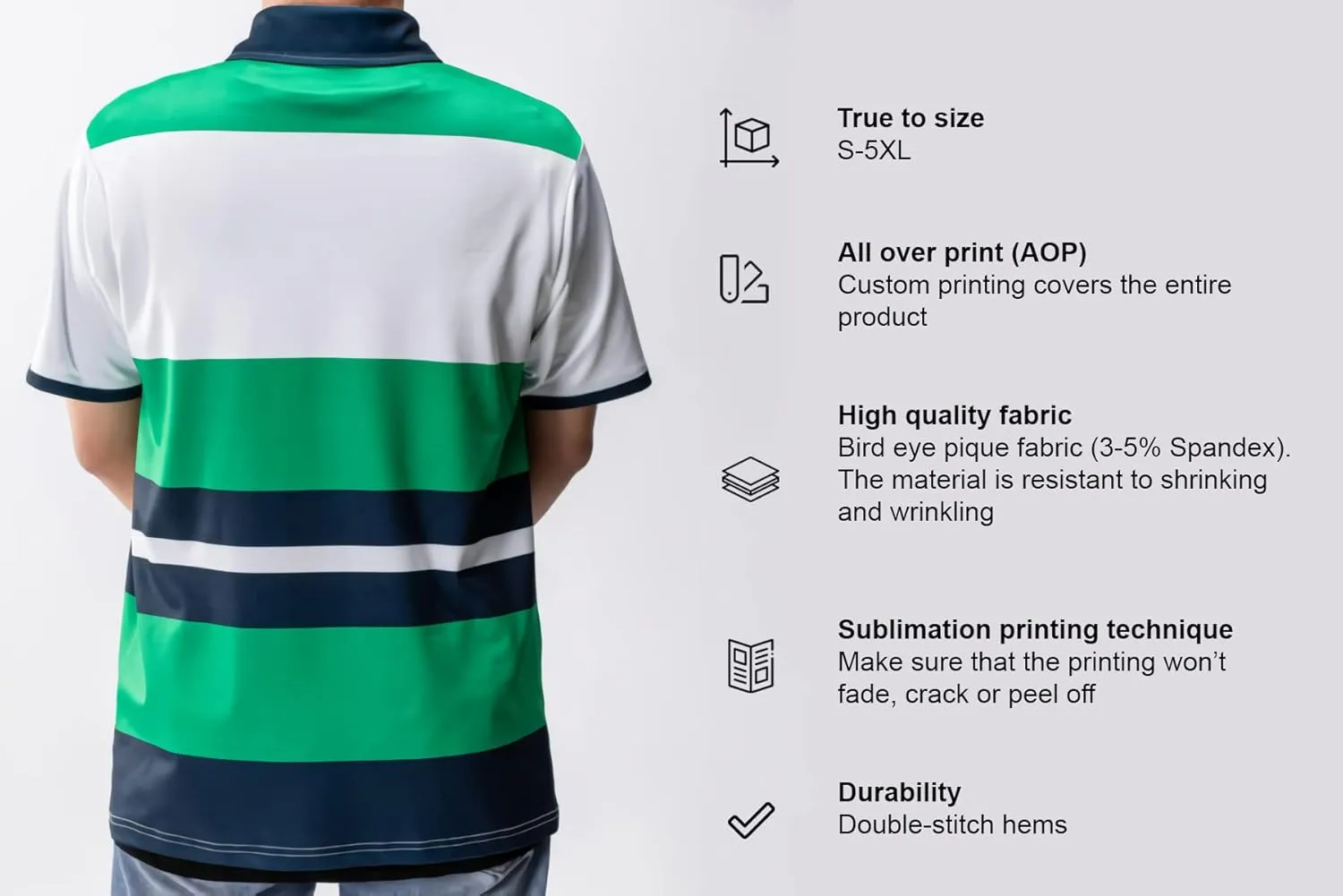 ThuhaTree Store Personalized Name Autism Awareness Hearts Colorful Men & Women Polo Shirt S-5XL, Polo Autism Shirt