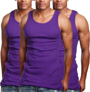 ToBeInStyle Mens Workout A-Shirt Long Muscle Shirt Tank Top