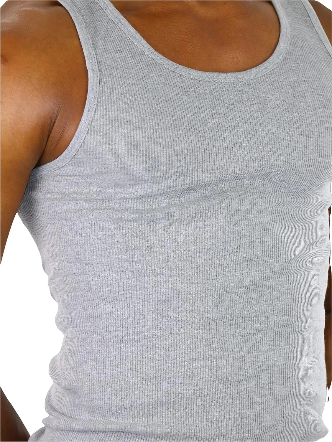 ToBeInStyle Mens Workout A-Shirt Long Muscle Shirt Tank Top