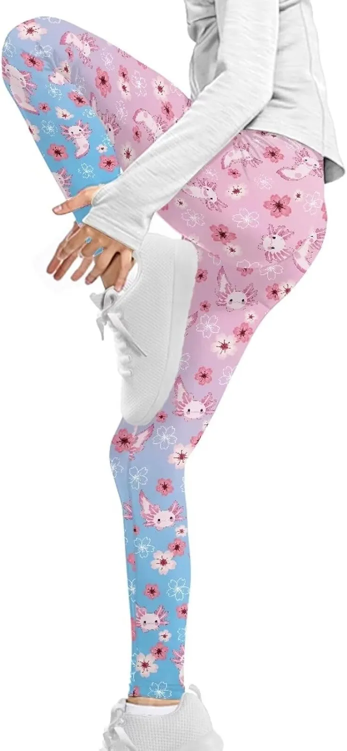 Toddler Girls Active Leggings Trousers Tummy Control Dance Yoga Leggings Tights