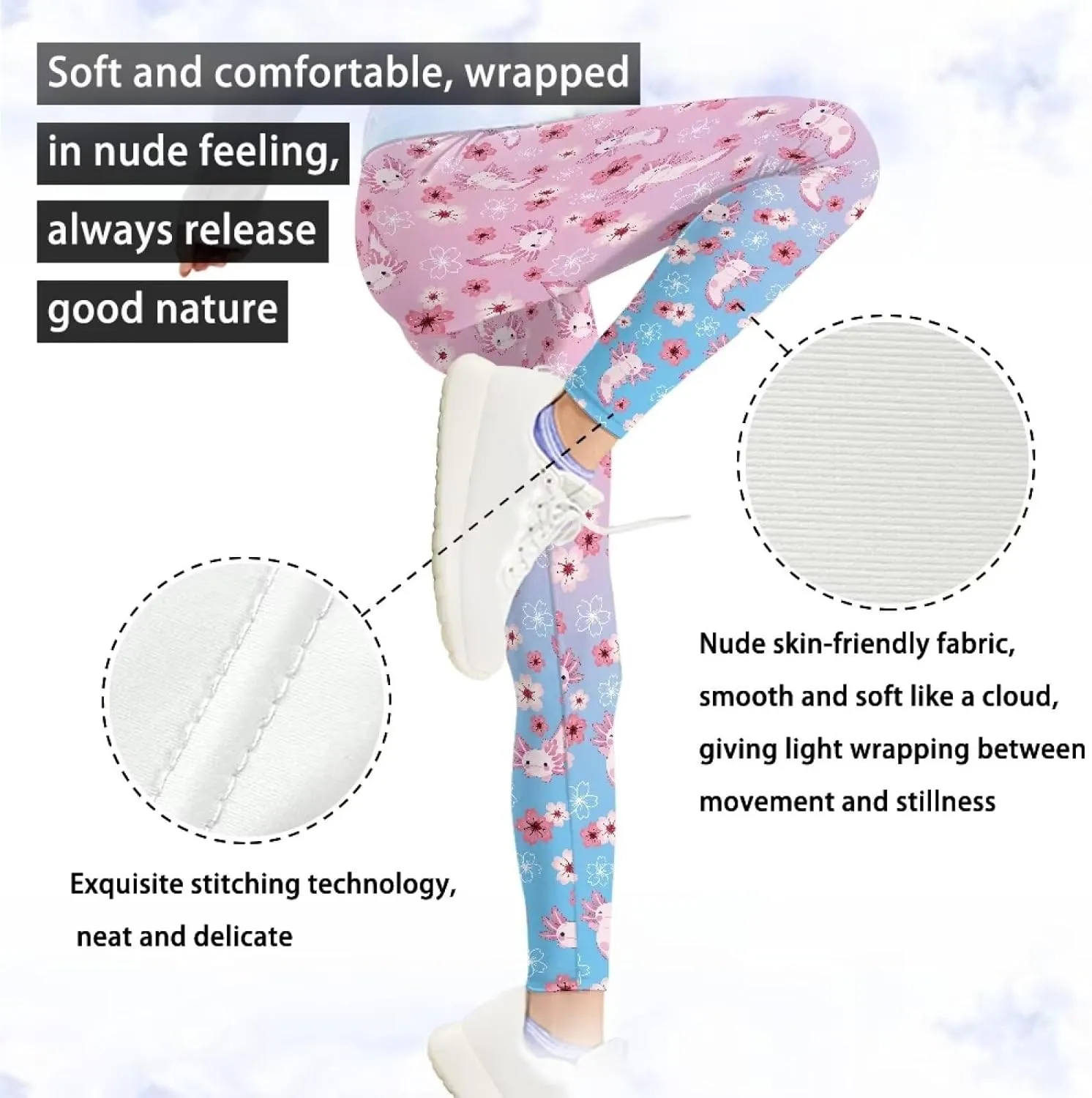 Toddler Girls Active Leggings Trousers Tummy Control Dance Yoga Leggings Tights