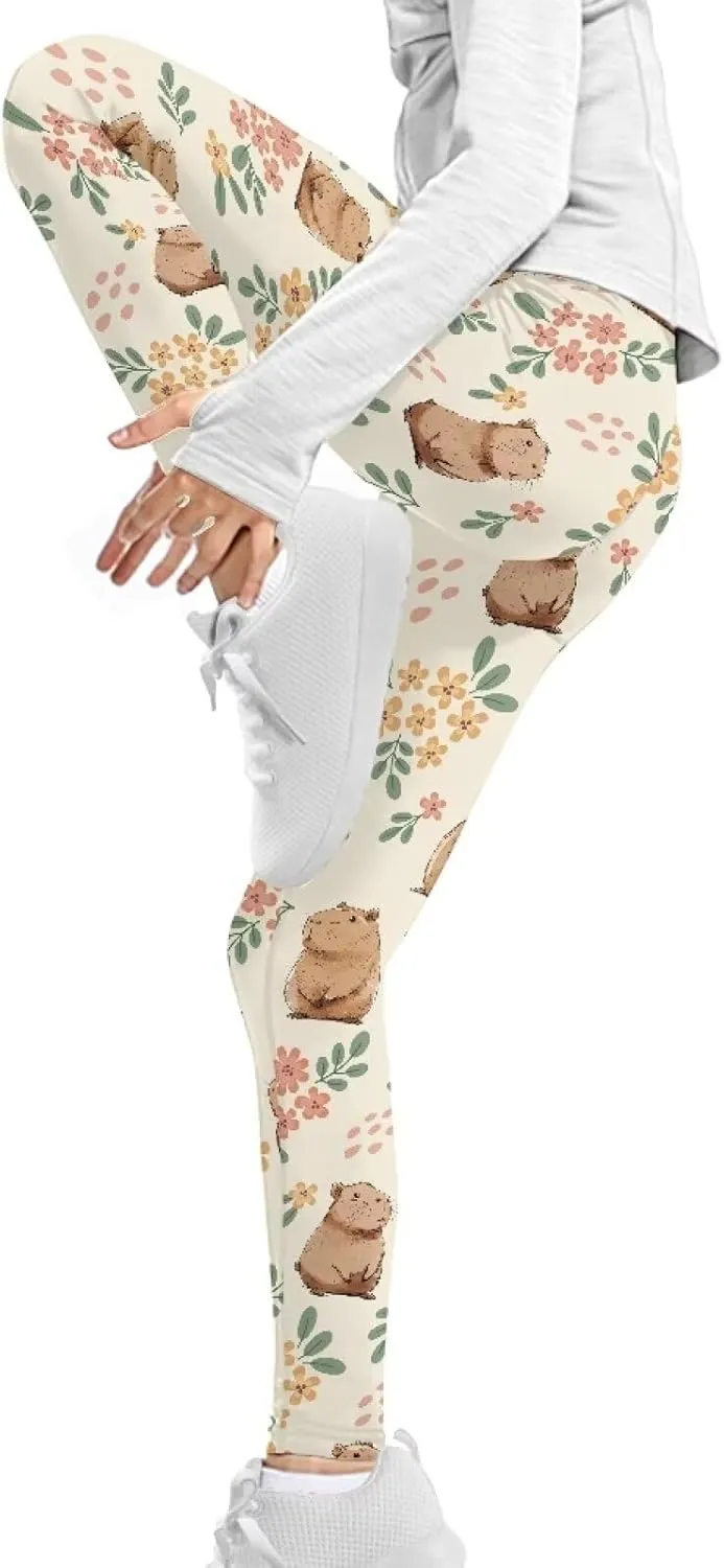 Toddler Girls Active Leggings Trousers Tummy Control Dance Yoga Leggings Tights