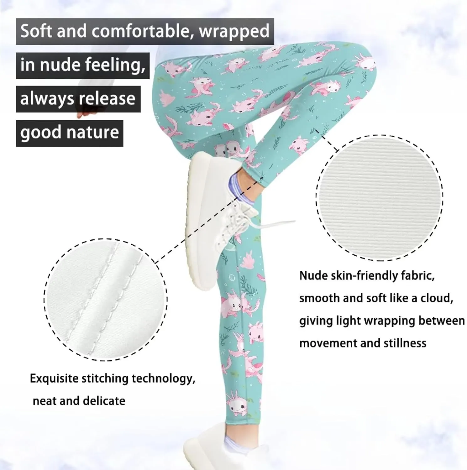 Toddler Girls Active Leggings Trousers Tummy Control Dance Yoga Leggings Tights