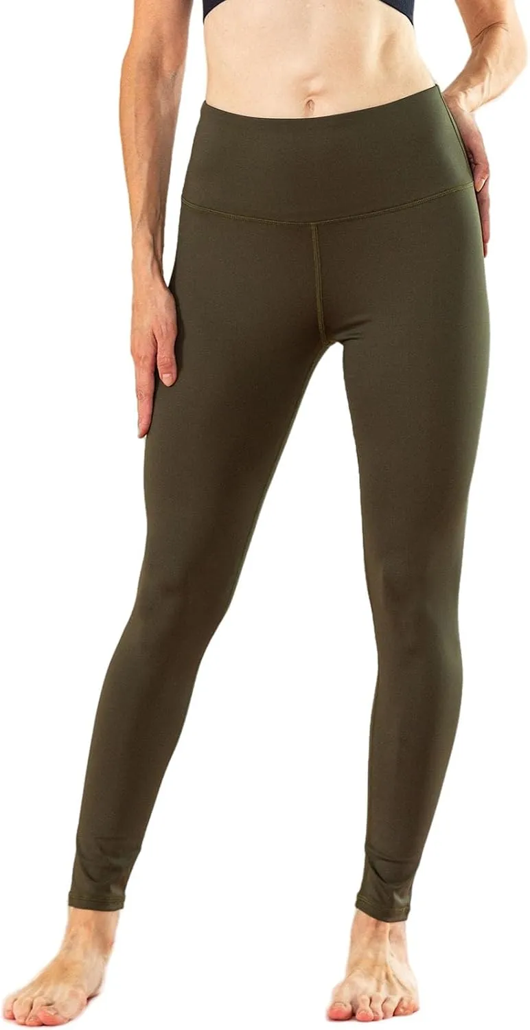 TRIUNION 2 Pack High Waisted Leggings for Women No See-Through Tummy Control Yoga Leggings for Women Workout Running Leggings