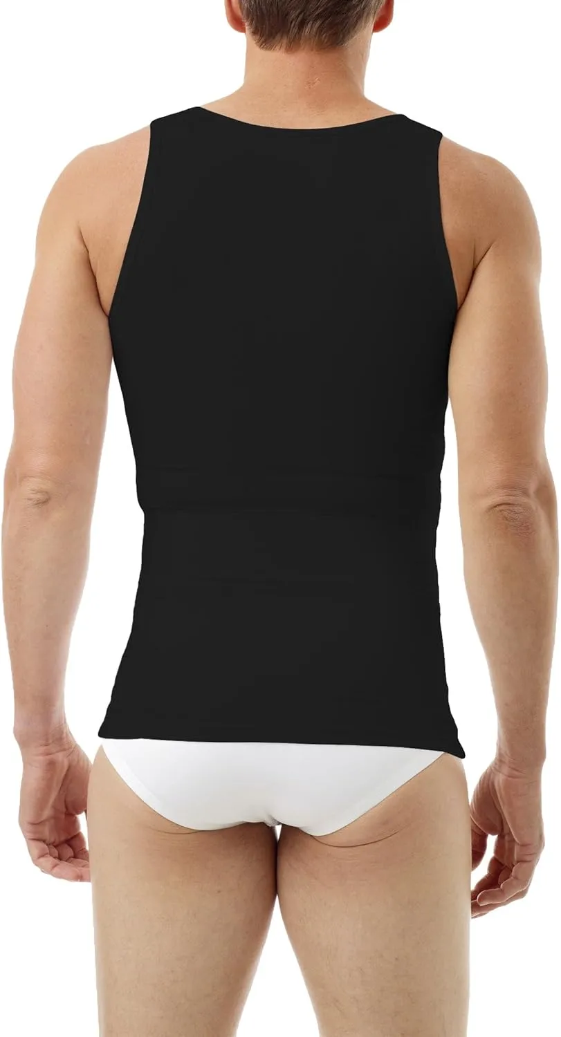 Underworks Mens Compression Body Shirt Girdle Gynecomastia Shirt