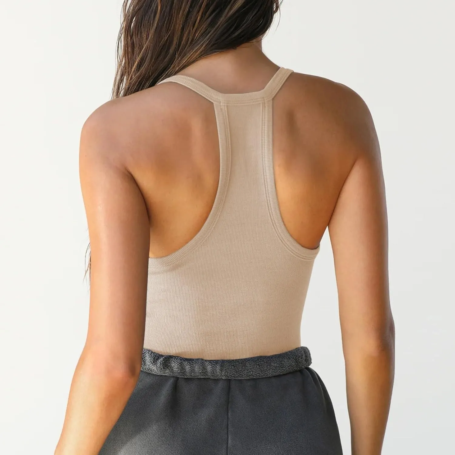 Veraella Tank Top, Veraella Women's Solid Racerback Tank Top, Veraella Women's Racerback Camisole Tank Top