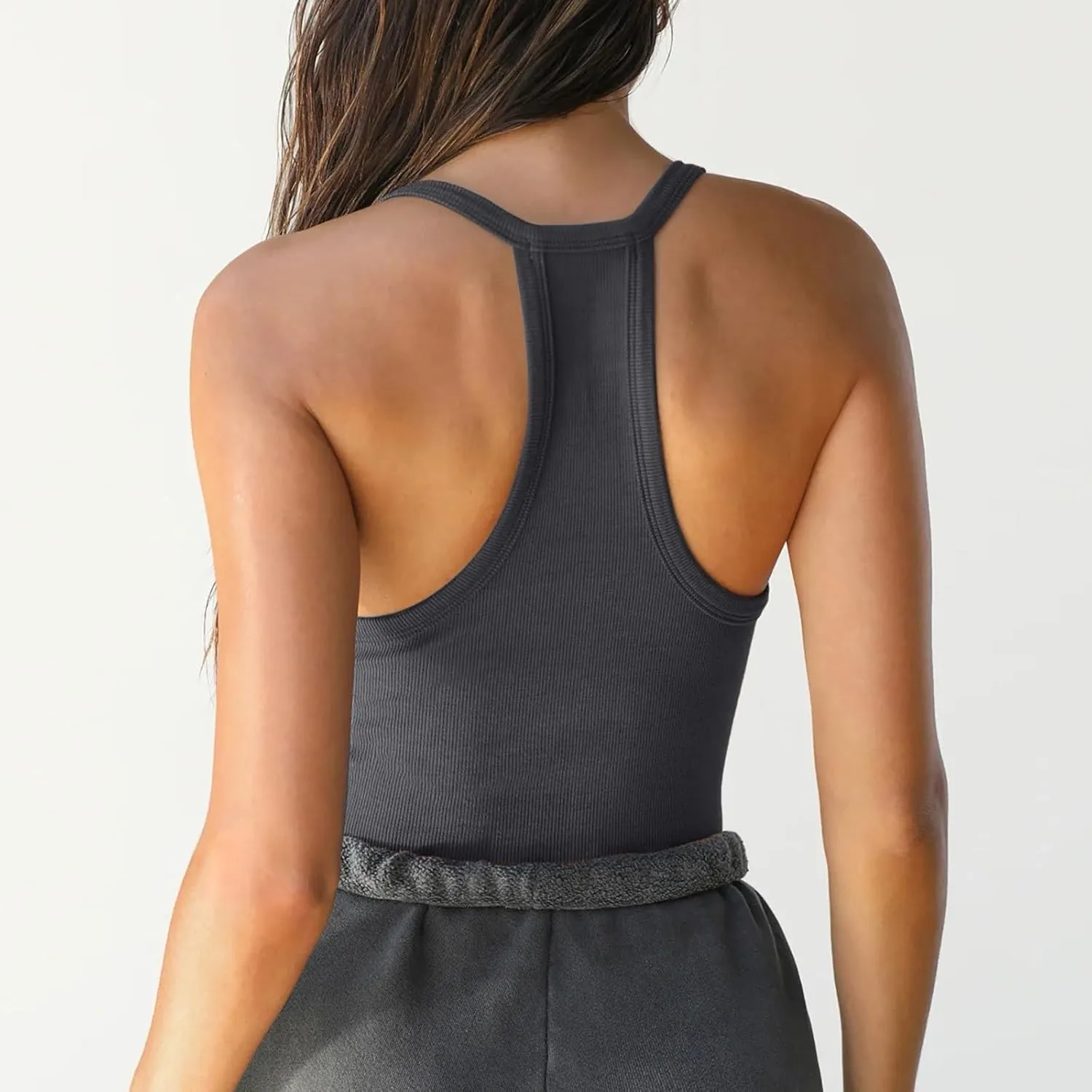 Veraella Tank Top, Veraella Women's Solid Racerback Tank Top, Veraella Women's Racerback Camisole Tank Top