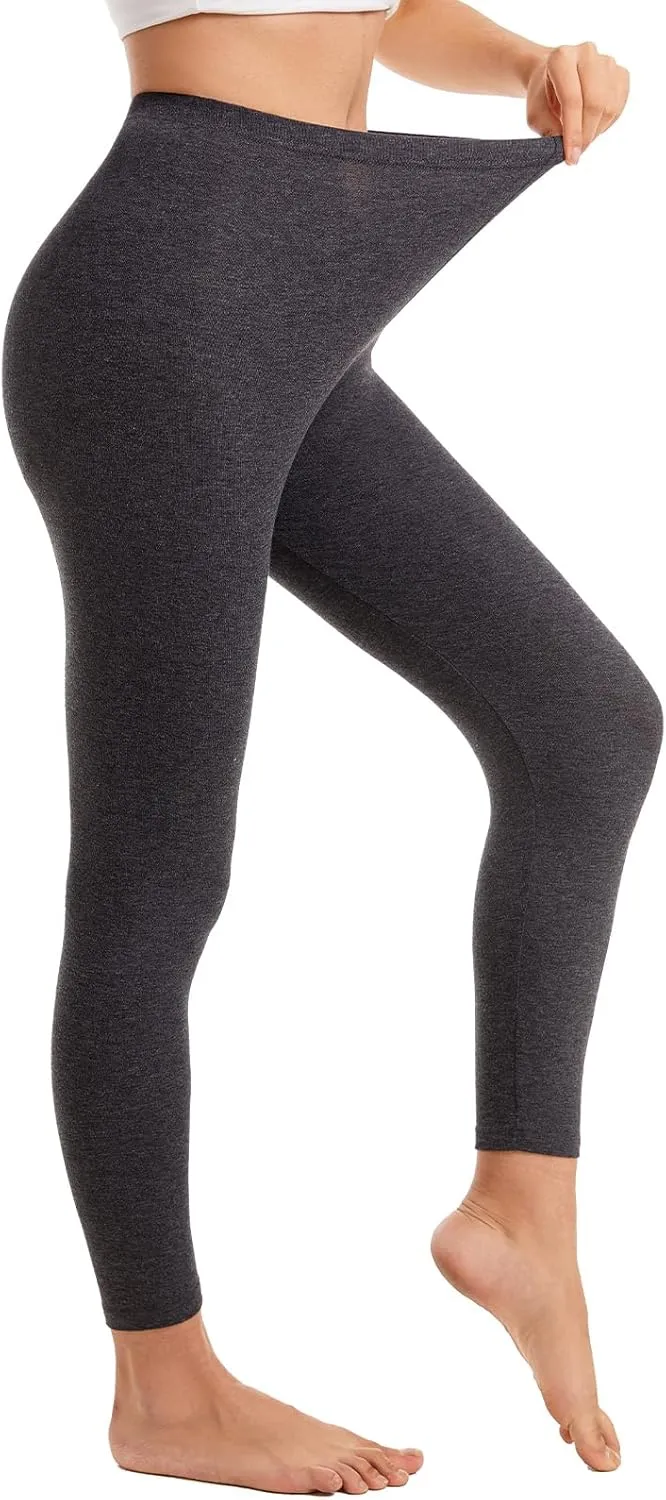 Vinconie Thin Leggings for Women Yoga Pants Workout Leggings Full Length Soft