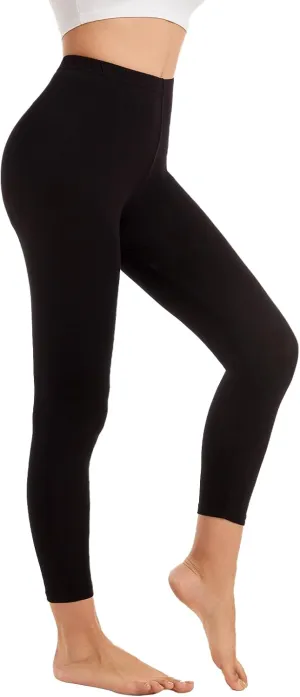 Vinconie Thin Leggings for Women Yoga Pants Workout Leggings Full Length Soft