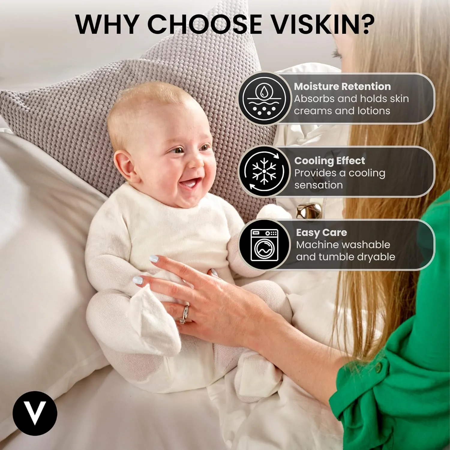 Viskin Seamless Baby Leggings