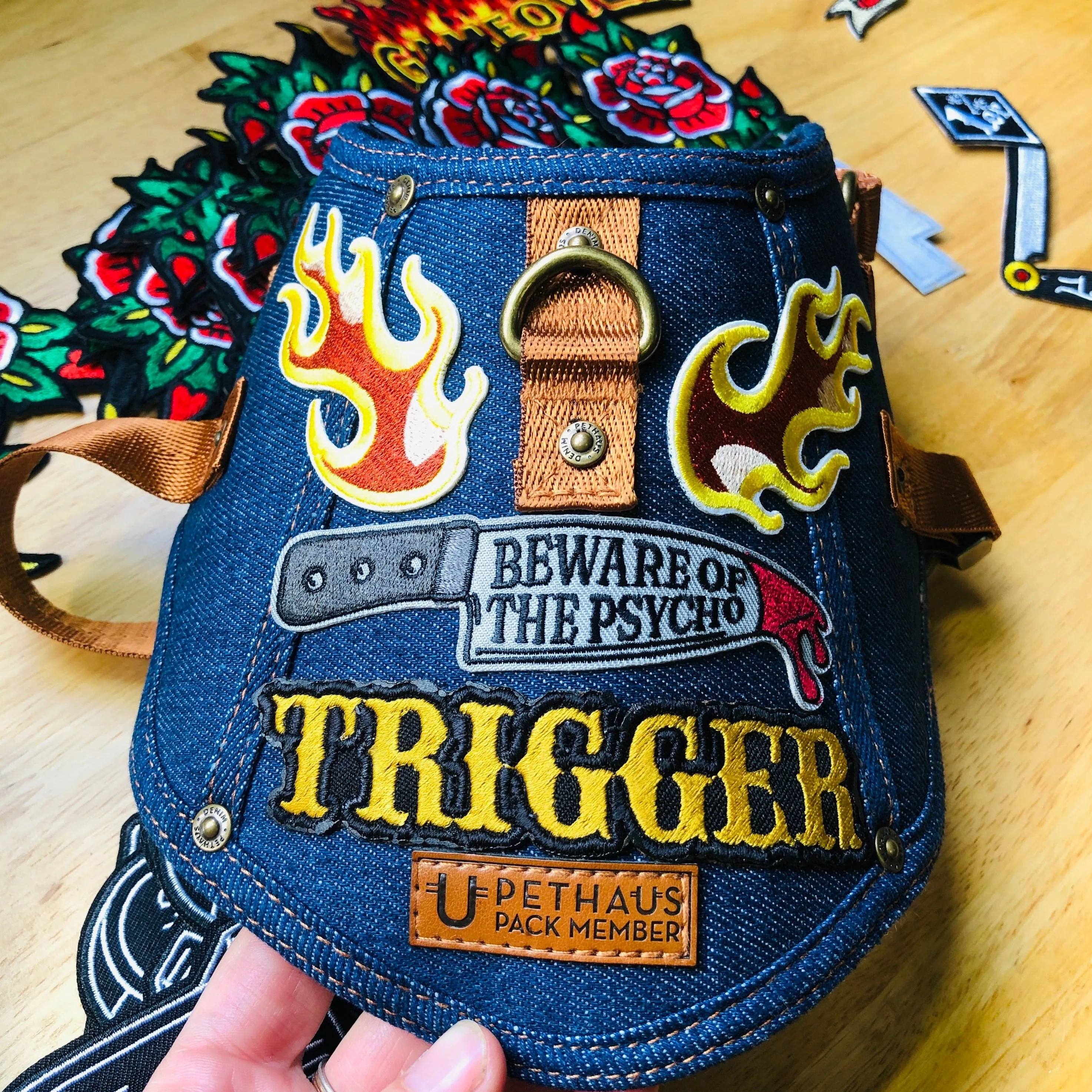Wild West custom embroidered patch