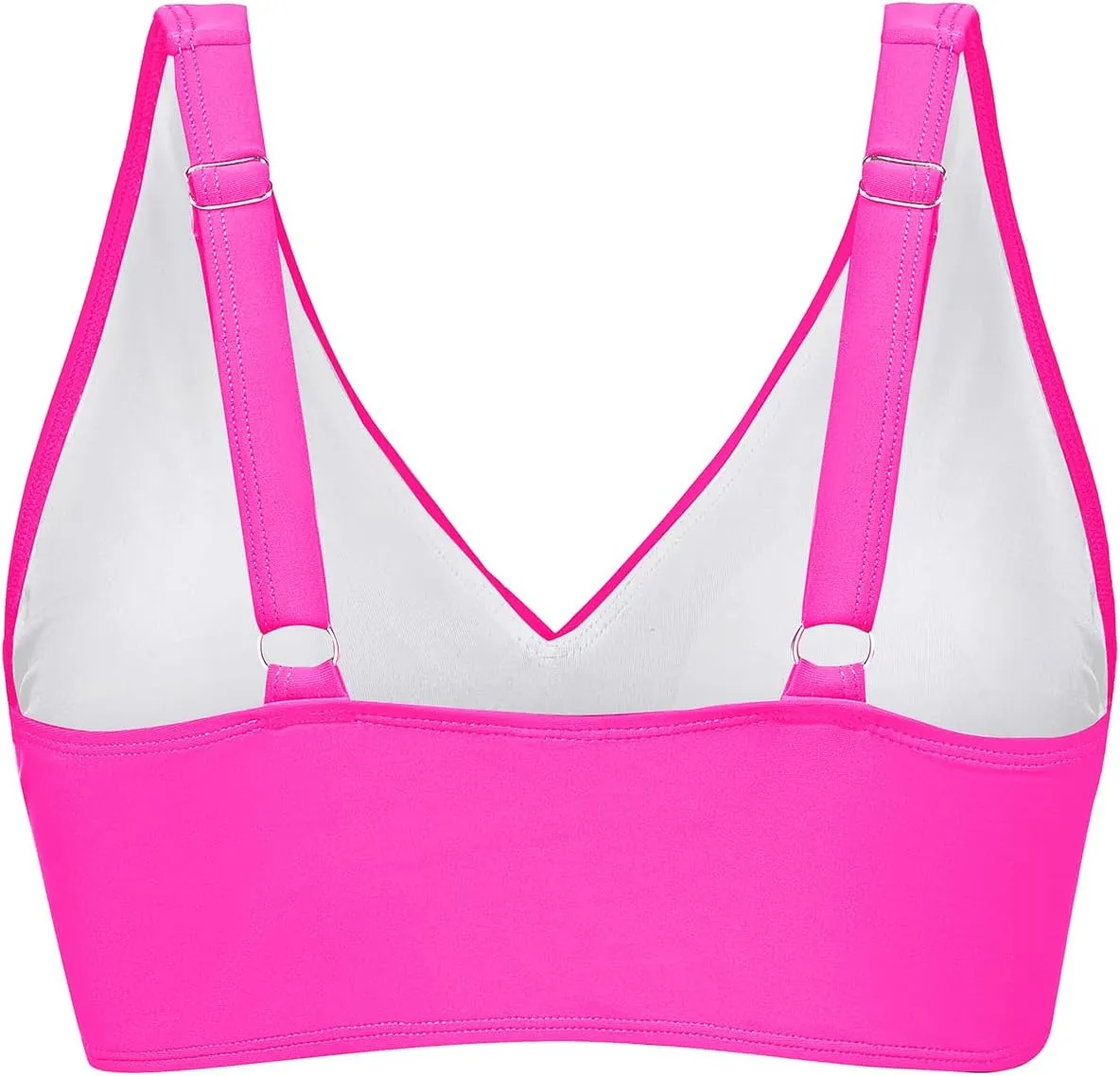 Women Underwire Bikini Top - Push Up Bathing Suit Top Large Bust Swim Top 2025 Swimsuit Top
