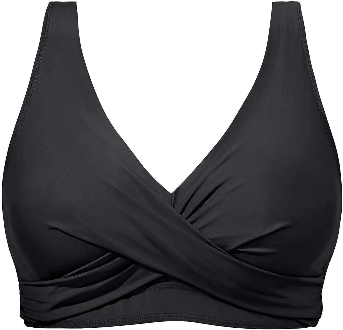 Women Underwire Bikini Top - Push Up Bathing Suit Top Large Bust Swim Top 2025 Swimsuit Top