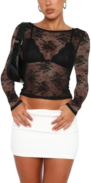 Women Y2K Sexy Lace Tube Top Vintage Lace Trim Camisole Slim Fitted Crop Top Cami Top Mini Vest Shirt Streetwear