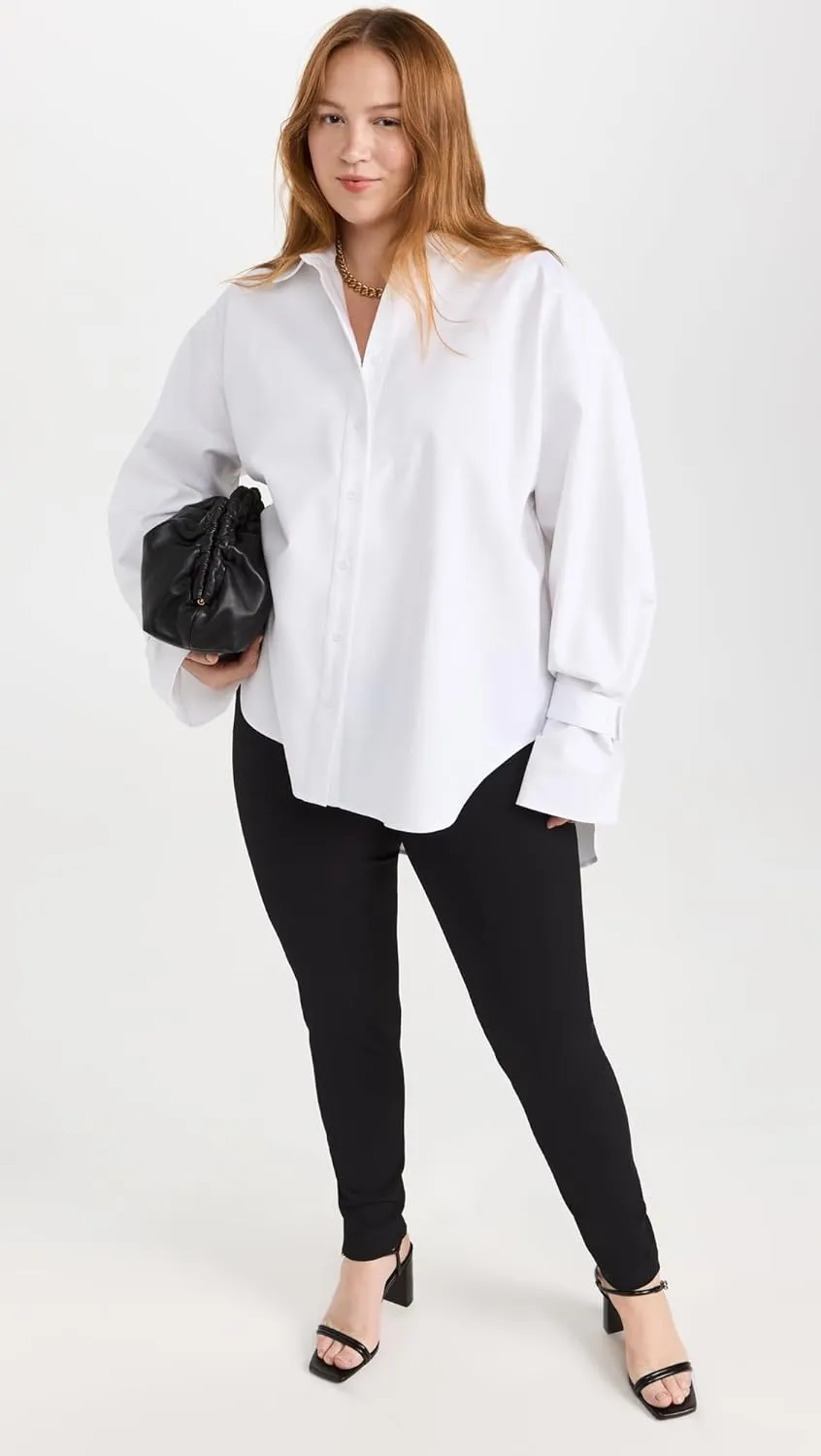 Women's Black Scuba Leggings