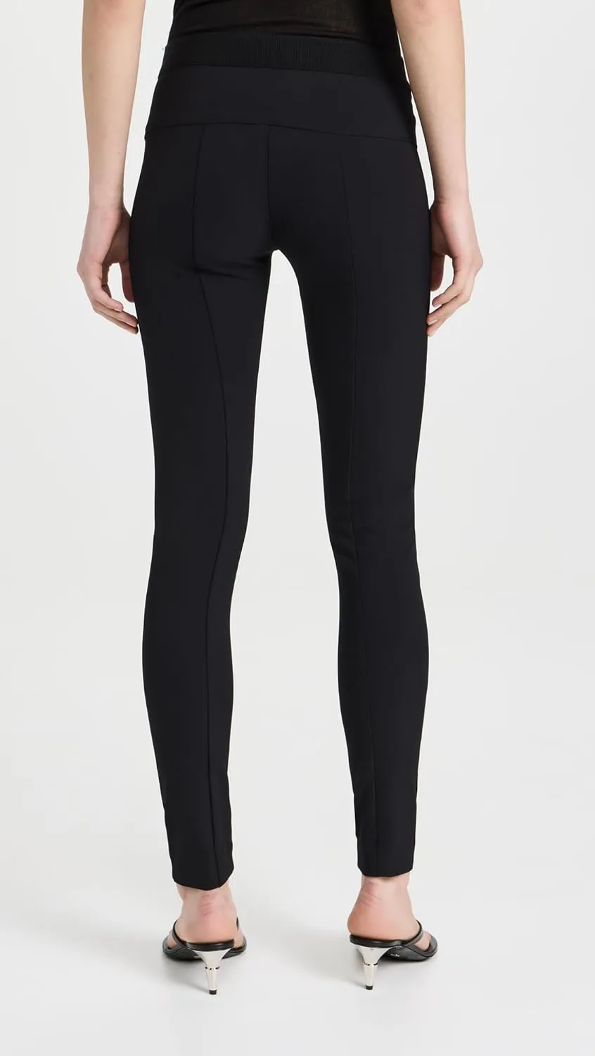 Women's Black Scuba Leggings