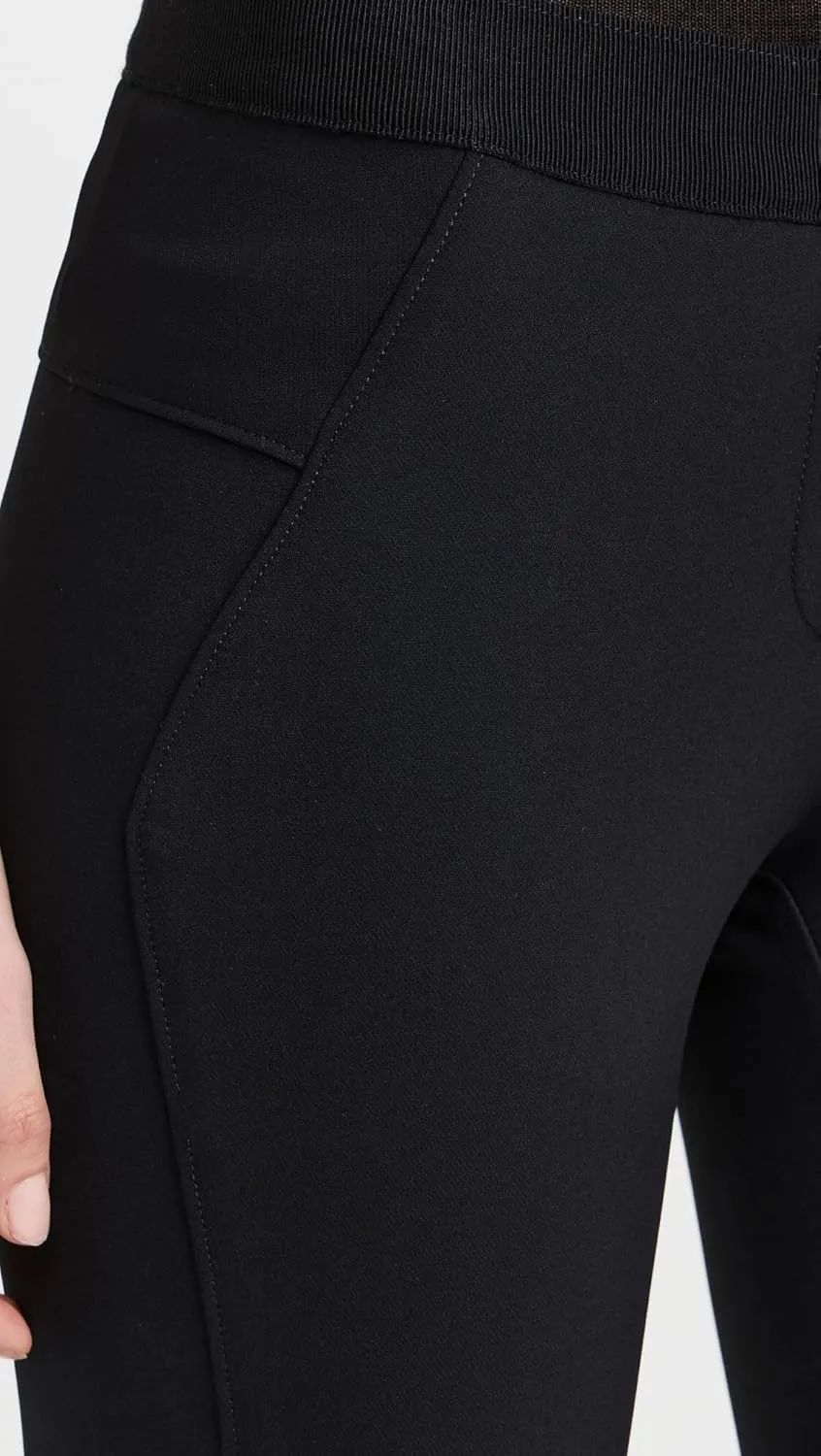 Women's Black Scuba Leggings