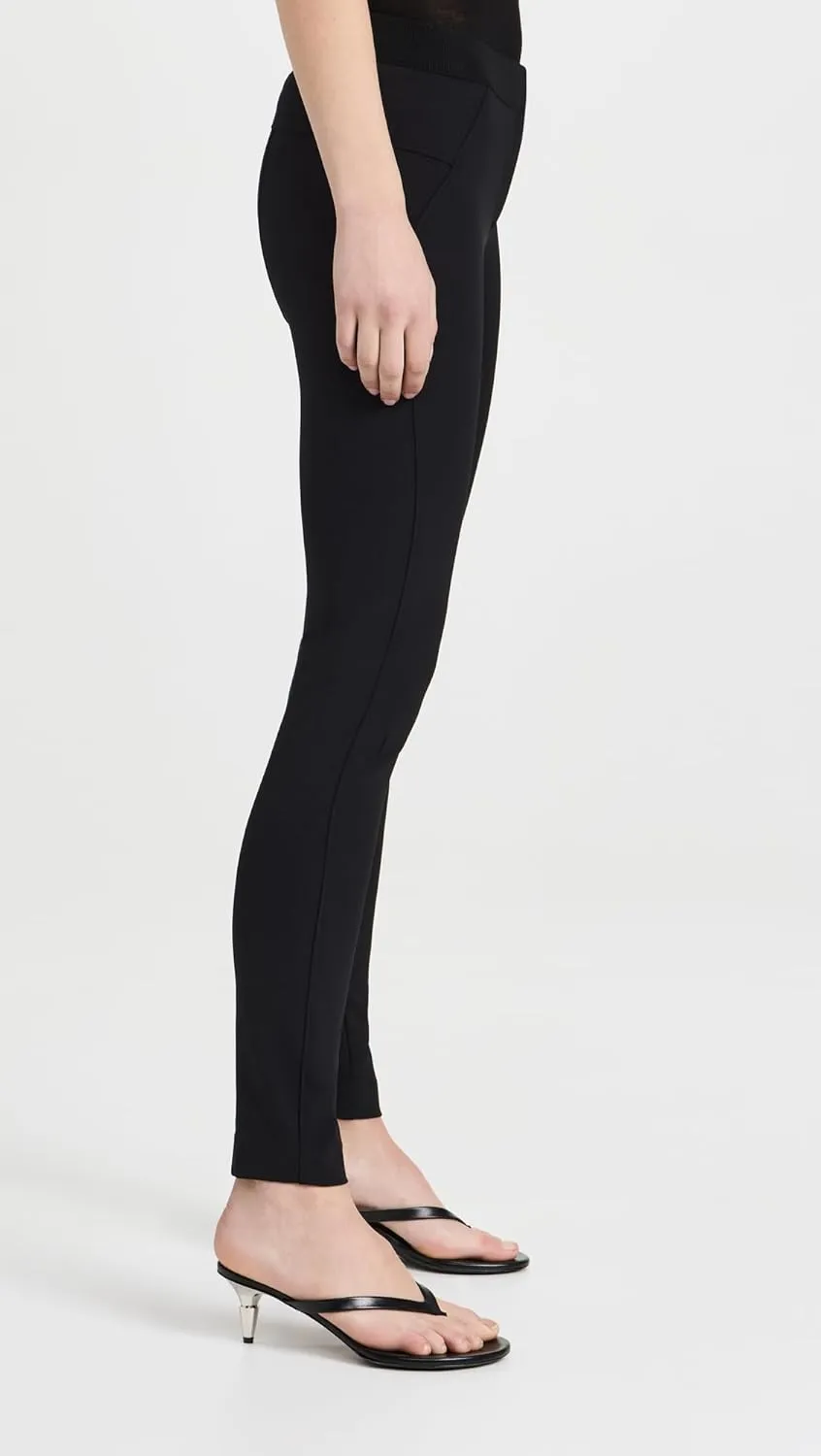 Women's Black Scuba Leggings