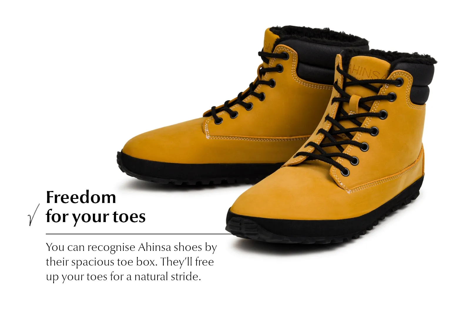 Women's Comfort winter boots Shuma Winter mustard nubuck