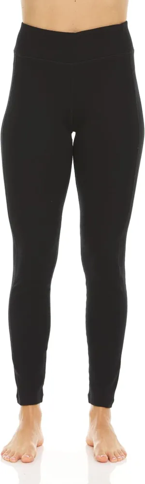 Womens Merino Wool Leggings - Midweight - Active Wear Leggings