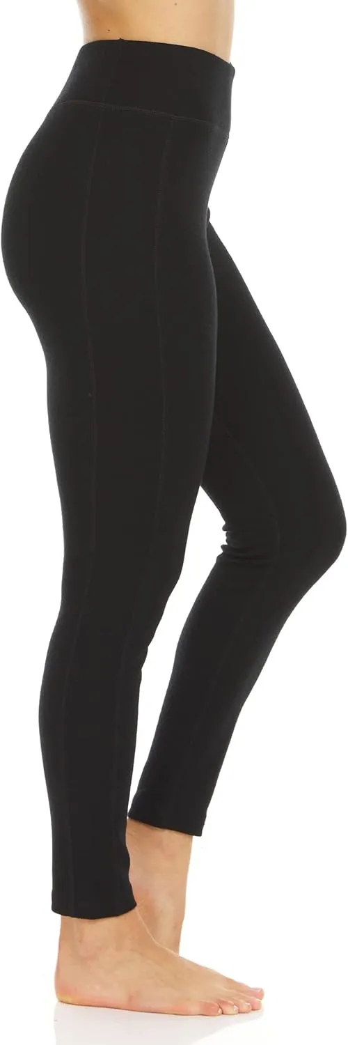 Womens Merino Wool Leggings - Midweight - Active Wear Leggings