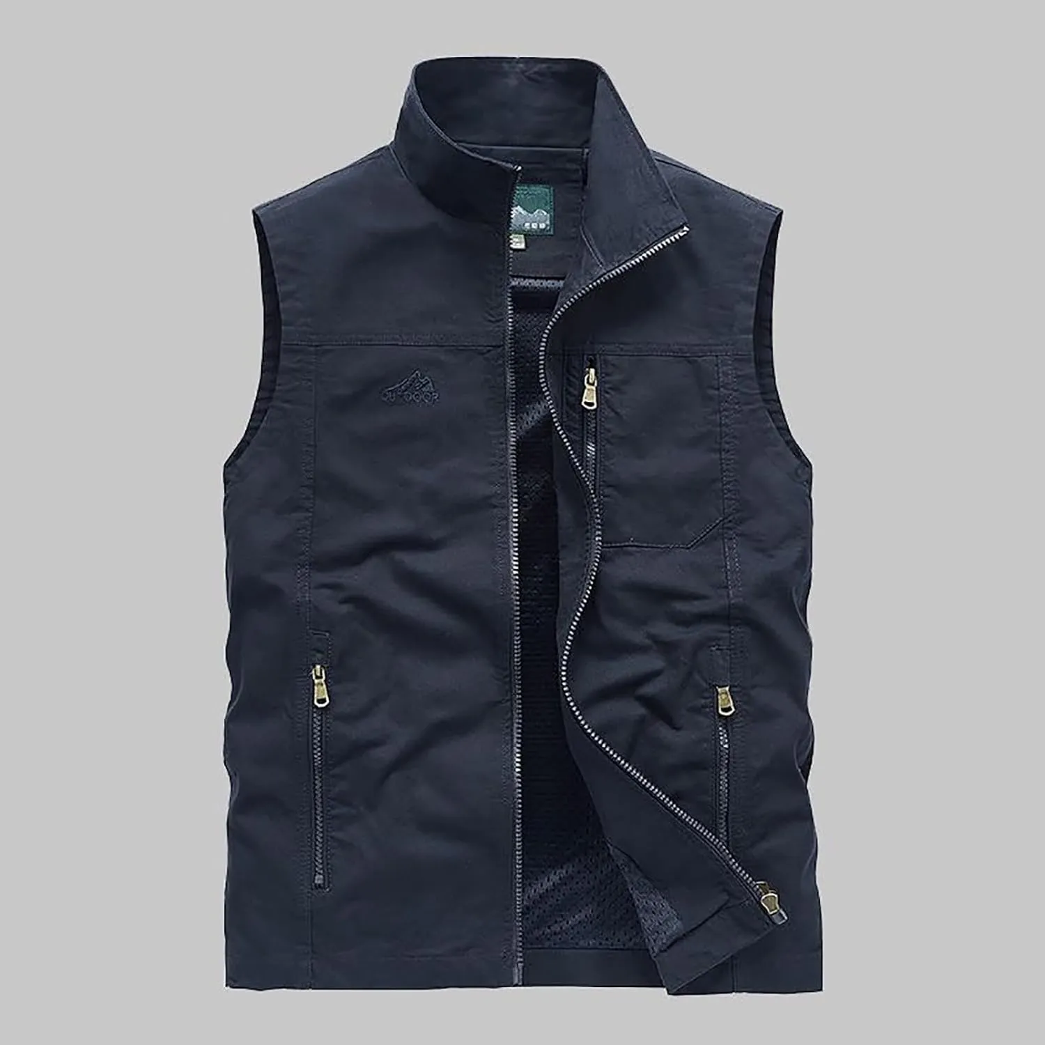 Womens Outdoor Jackets Vests Casual Full Zipper Sleeveless Hiking Fishing Vests Utility Travel Safari Cargo Vest with Pockets