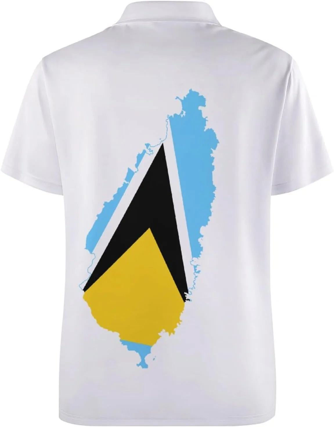 Women's Sport Australian Flag Polo-Shirt Soft Short-Sleeve Polo-Shirt for Women
